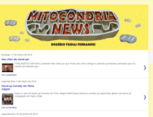 Tablet Screenshot of mitocondrianews.blogspot.com