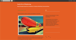 Desktop Screenshot of insidebtobmarketing.blogspot.com