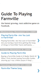 Mobile Screenshot of guide-to-playing-farmville.blogspot.com