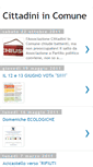 Mobile Screenshot of cittadinincomune.blogspot.com