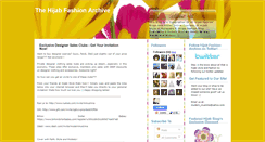 Desktop Screenshot of hijabfashionblogs.blogspot.com