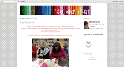 Desktop Screenshot of feelwhatifeltblog.blogspot.com