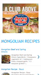 Mobile Screenshot of mongolianrecipes.blogspot.com