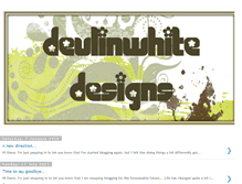 Tablet Screenshot of devlinwhite-designs.blogspot.com