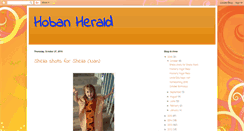 Desktop Screenshot of hobanherald.blogspot.com