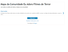 Tablet Screenshot of euadorofilmesdeterror.blogspot.com