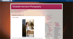 Desktop Screenshot of elizabethhermannphotography.blogspot.com