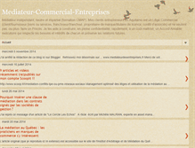 Tablet Screenshot of mediateur-conflits-entreprises.blogspot.com