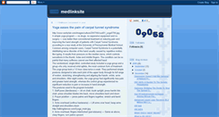 Desktop Screenshot of medlink-site.blogspot.com