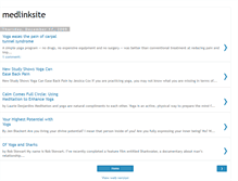 Tablet Screenshot of medlink-site.blogspot.com