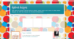 Desktop Screenshot of alicatdesigns.blogspot.com