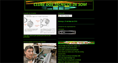 Desktop Screenshot of clubedostecnicosdesom.blogspot.com