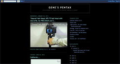 Desktop Screenshot of genespentax.blogspot.com