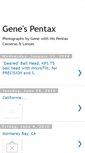 Mobile Screenshot of genespentax.blogspot.com