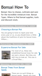 Mobile Screenshot of bonsai-how-to.blogspot.com