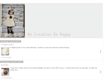 Tablet Screenshot of becreativebehappy.blogspot.com