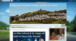 Desktop Screenshot of amigosdelbaile.blogspot.com