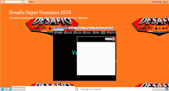 Desktop Screenshot of desafioyalgomas.blogspot.com