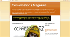 Desktop Screenshot of conversationsmag.blogspot.com