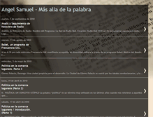 Tablet Screenshot of angelsamueluad.blogspot.com