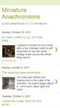 Mobile Screenshot of minianachronisms.blogspot.com