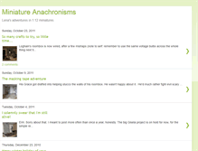 Tablet Screenshot of minianachronisms.blogspot.com