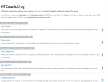 Tablet Screenshot of htcoach.blogspot.com
