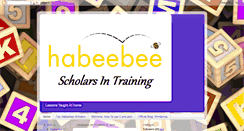 Desktop Screenshot of habeebeescholars.blogspot.com