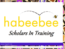 Tablet Screenshot of habeebeescholars.blogspot.com