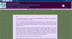 Desktop Screenshot of comunidad-modelo-sostenible.blogspot.com