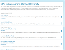 Tablet Screenshot of depaulindia.blogspot.com