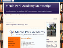 Tablet Screenshot of menloparkacademy.blogspot.com