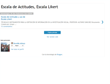 Tablet Screenshot of escaladeactitud.blogspot.com