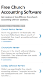 Mobile Screenshot of freechurchaccountingsoftware.blogspot.com