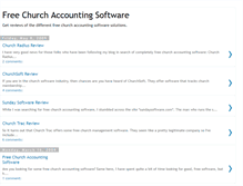 Tablet Screenshot of freechurchaccountingsoftware.blogspot.com