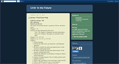 Desktop Screenshot of livinfuture.blogspot.com