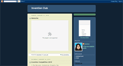 Desktop Screenshot of mckkinventionclub.blogspot.com