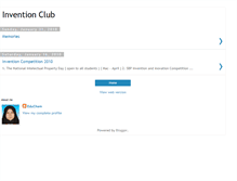 Tablet Screenshot of mckkinventionclub.blogspot.com