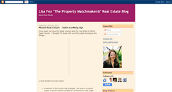 Desktop Screenshot of lisafoxrealestate.blogspot.com