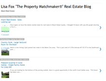 Tablet Screenshot of lisafoxrealestate.blogspot.com