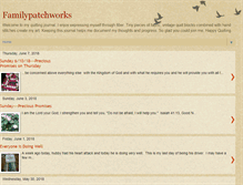 Tablet Screenshot of familypatchworks.blogspot.com
