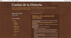 Desktop Screenshot of cositasdelahistoria.blogspot.com
