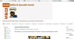 Desktop Screenshot of midiaequestaosocial.blogspot.com