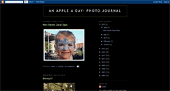Desktop Screenshot of anappleaday-photojournal.blogspot.com