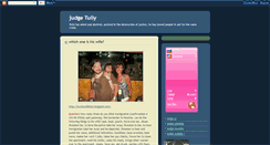 Desktop Screenshot of judge-tully.blogspot.com