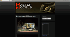 Desktop Screenshot of mastermodels.blogspot.com