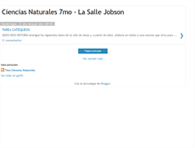 Tablet Screenshot of cienciasnaturales7mo-lasallejobson.blogspot.com