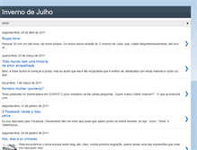 Tablet Screenshot of invernodejulho.blogspot.com