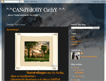Tablet Screenshot of candydollykate.blogspot.com