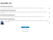 Tablet Screenshot of mysch00l4life.blogspot.com